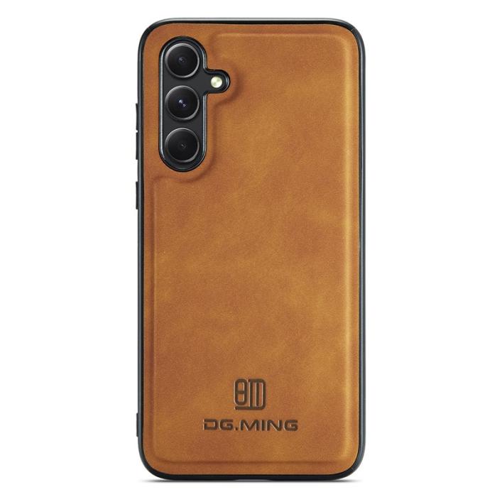 DG.MING - DG.MING Slim Case för Samsung Galaxy A14 5G/4G - Brun