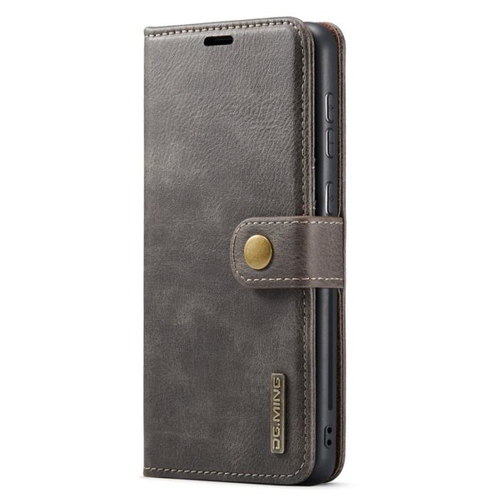 DG.MING - DG.MING Wallet Case Folio Flip Stand Samsung Galaxy A33 5G Grey