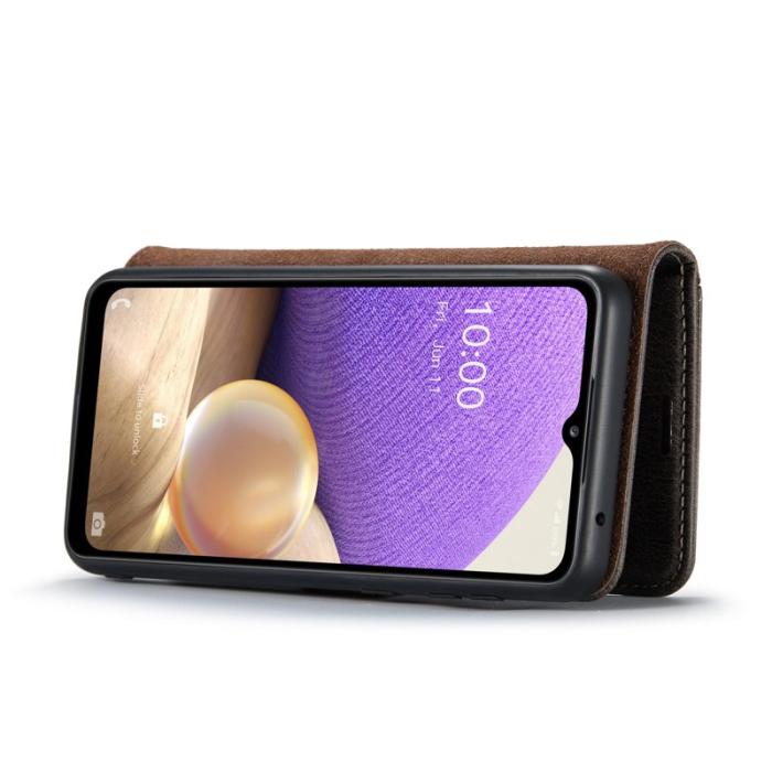 DG.MING - DG.MING Wallet Case Folio Flip Stand Samsung Galaxy A33 5G Grey