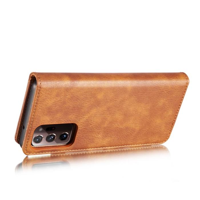 DG.MING - DG.MING Wallet Fodral för Samsung Galaxy Note20 Ultra - Brun