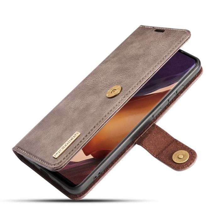 DG.MING - DG.MING Wallet Fodral för Samsung Galaxy Note20 Ultra - Grå