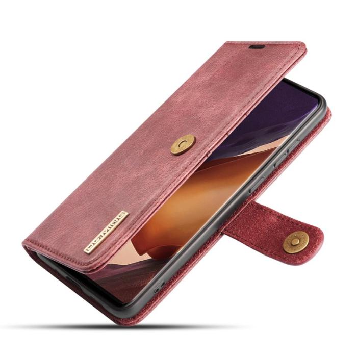 DG.MING - DG.MING Wallet Fodral för Samsung Galaxy Note20 Ultra - Röd