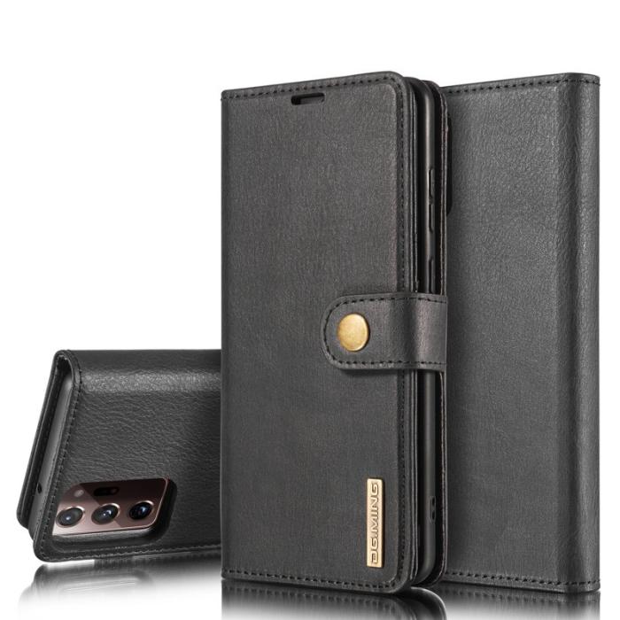 DG.MING - DG.MING Walletfodral för Samsung Galaxy Note20 Ultra - Svart