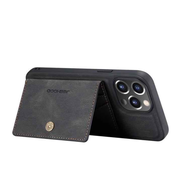 JEEHOOD - JEEHOOD 2-in-1 Fodral för iPhone 13 Pro Max - Svart