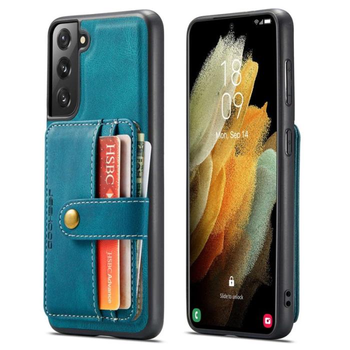 JEEHOOD - JEEHOOD Detachable Fodral för Samsung Galaxy S20 Plus - Blå