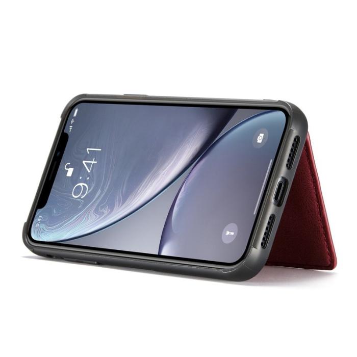 JEEHOOD - JEEHOOD Detachable Fodral iPhone XR 6.1 tum Röd