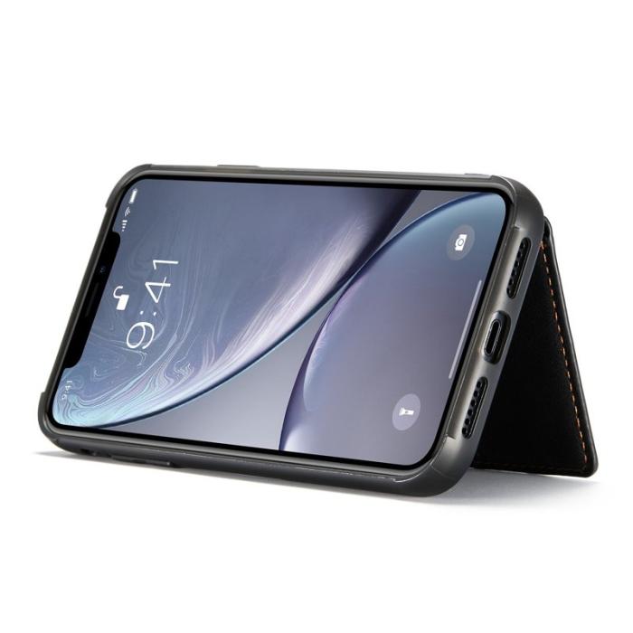 JEEHOOD - JEEHOOD Detachable Fodral iPhone XR 6.1 tum Svart