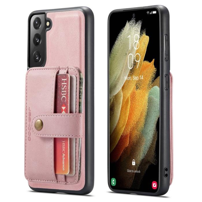 JEEHOOD - JEEHOOD Detachable Fodral Samsung Galaxy S20 Plus 4G/5G Rosa
