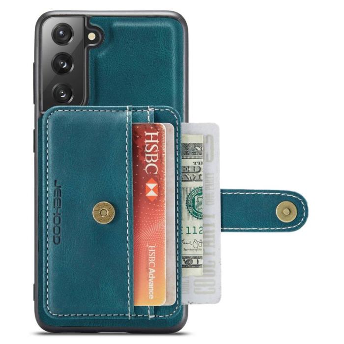 JEEHOOD - JEEHOOD Detachable Skal för Samsung Galaxy S21+ 5G - Blå