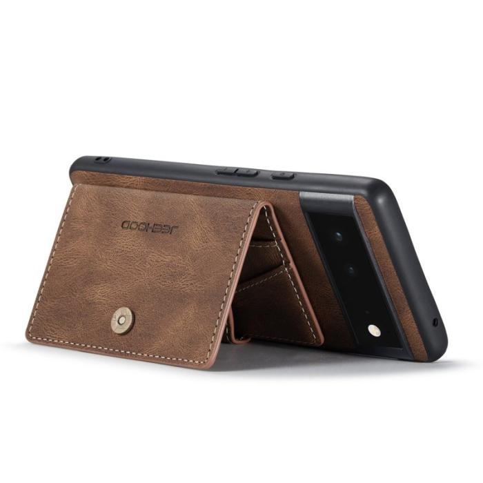 JEEHOOD - JEEHOOD Detachable Wallet Case Google Pixel 7 5G Brown