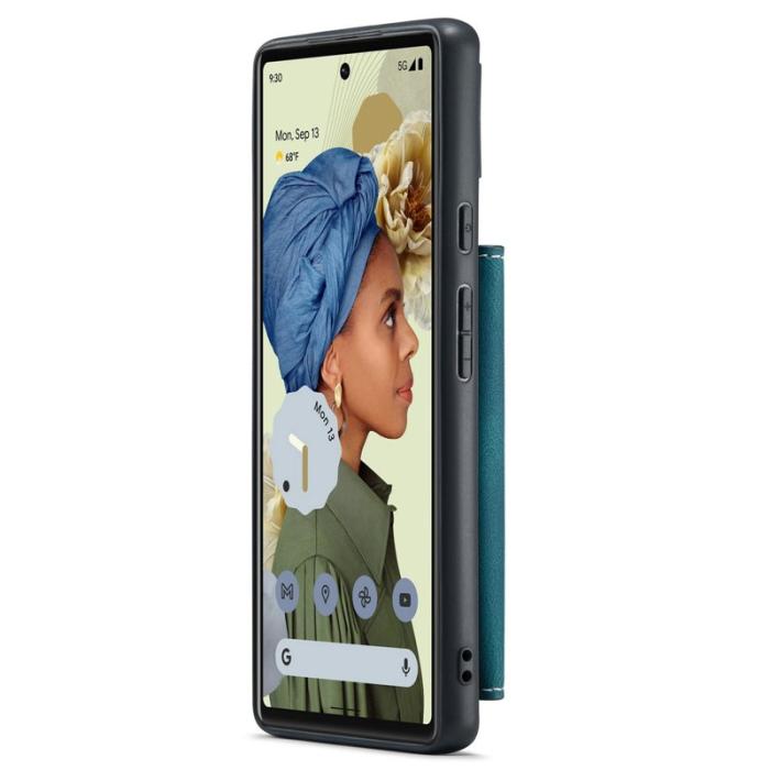 JEEHOOD - JEEHOOD Detachable Wallet Case Google Pixel 7 5G Grön