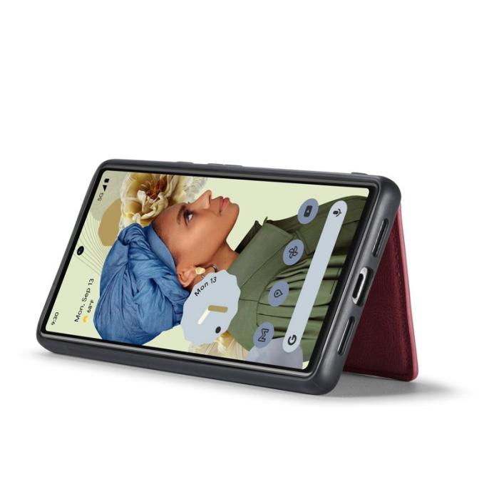 JEEHOOD - JEEHOOD Detachable Wallet Case Google Pixel 7 5G Röd