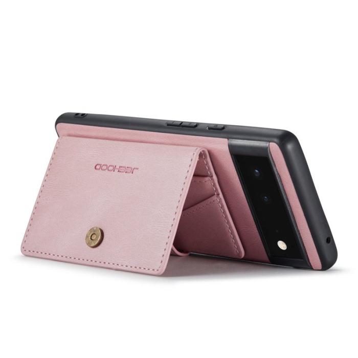 JEEHOOD - JEEHOOD Detachable Wallet Case Google Pixel 7 5G Rose Gold