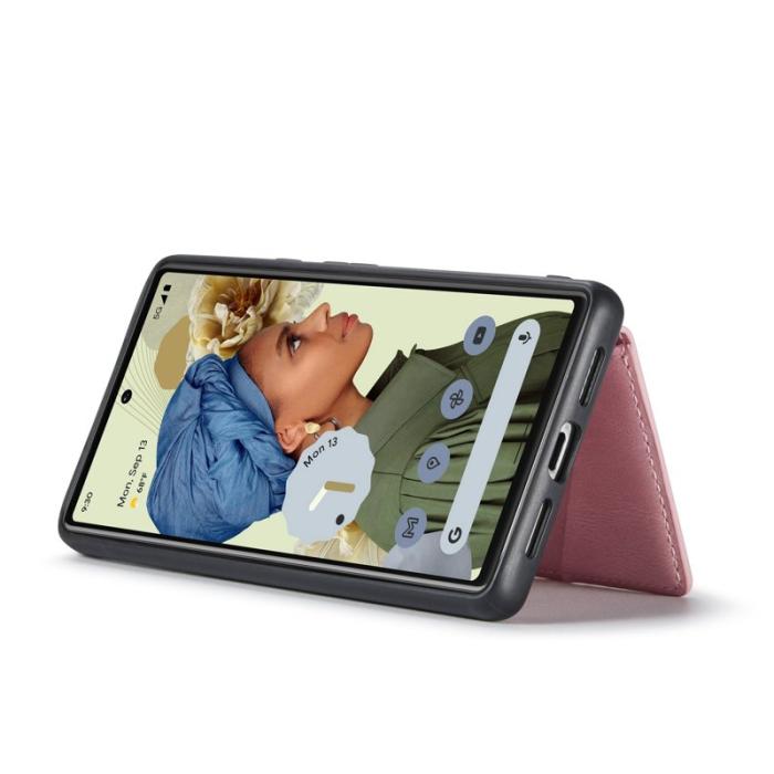 JEEHOOD - JEEHOOD Detachable Wallet Case Google Pixel 7 5G Rose Gold