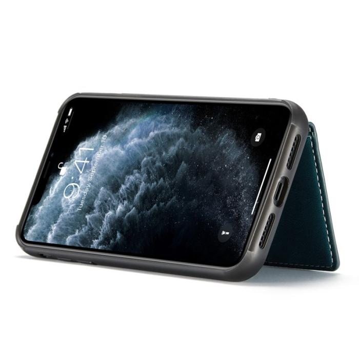 JEEHOOD - JEEHOOD Detachable Wallet Skal för iPhone 11 Grön