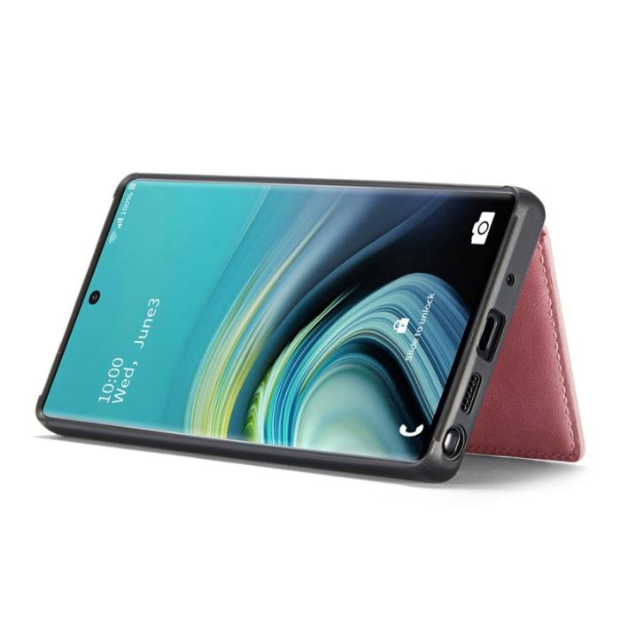 JEEHOOD - JEEHOOD Galaxy Note20 Fodral Detachable Läder TPU Rose Gold