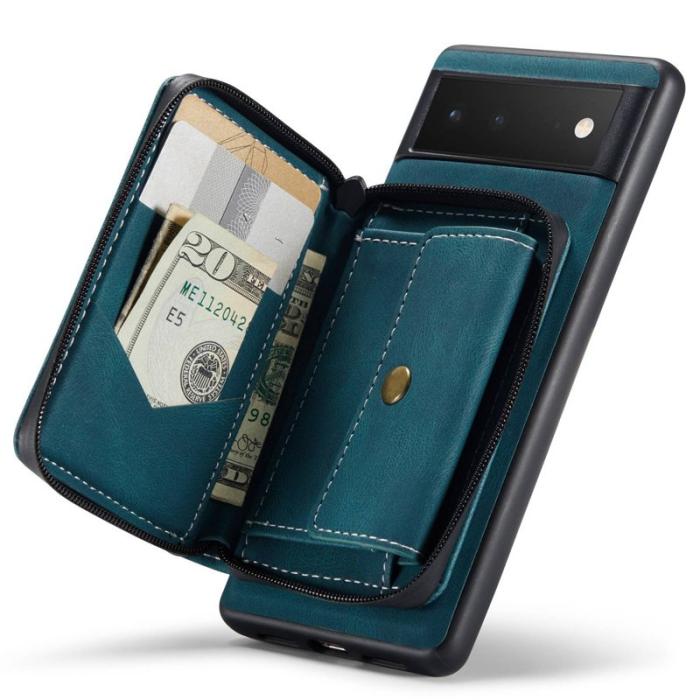 JEEHOOD - JEEHOOD Google Pixel 7 5G Fodral med Ställning Blå