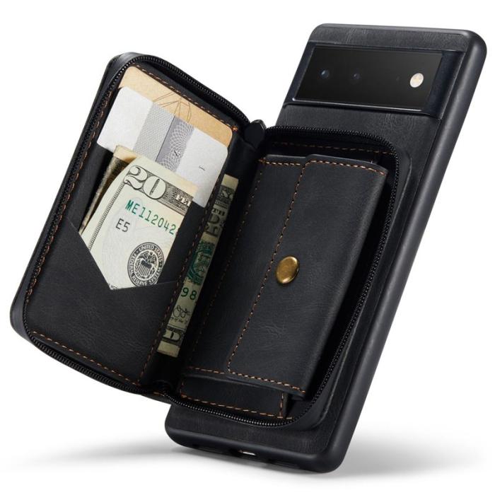 JEEHOOD - JEEHOOD Google Pixel 7 5G Fodral med Ställning - Svart