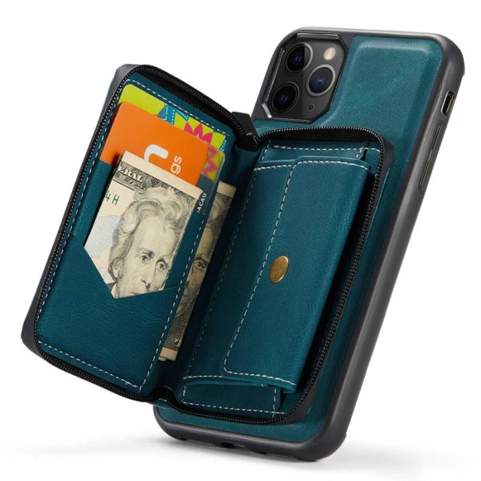 JEEHOOD - JEEHOOD iPhone 11 Pro Fodral Magnetisk Blå 5.8 tum