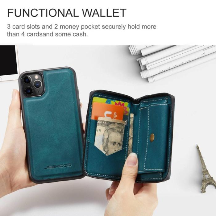 JEEHOOD - JEEHOOD iPhone 11 Pro Fodral Magnetisk Blå 5.8 tum