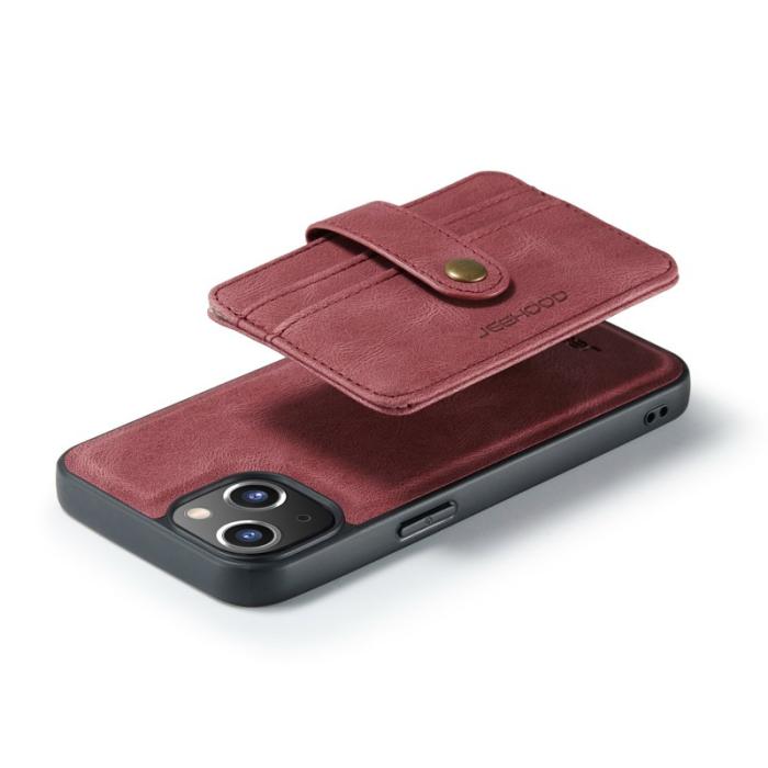 JEEHOOD - JEEHOOD iPhone 13 mini Fodral 2-i-1 Magnetiskt Röd