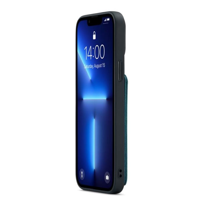 JEEHOOD - JEEHOOD iPhone 13 Pro Max Skal 2-i-1 Blå med kortfack