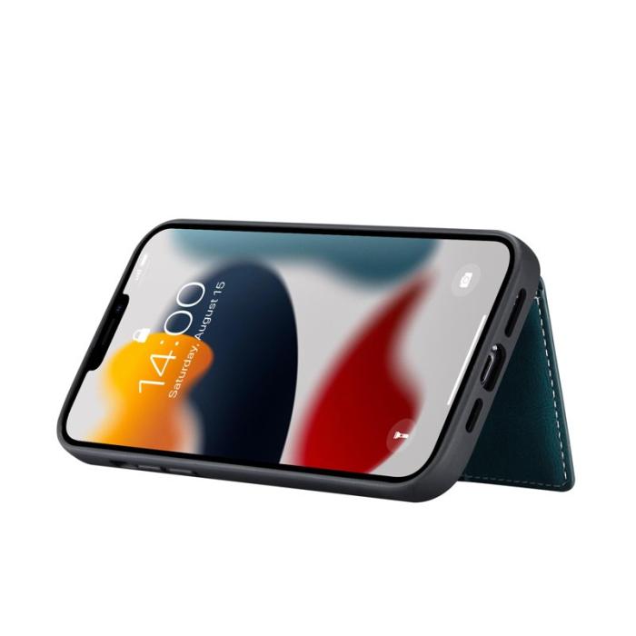 JEEHOOD - JEEHOOD iPhone 13 Pro Skal 2-i-1 Stötsäker Grön