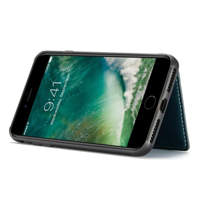 JEEHOOD - JEEHOOD iPhone 7/8/SE (2020/2022) Skal med Plånbok - Grön