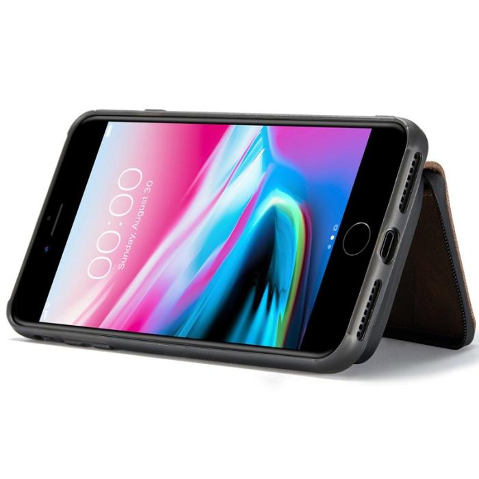 JEEHOOD - JEEHOOD iPhone 7 Plus/8 Plus Skal 2-i-1 Chockresistent Brun