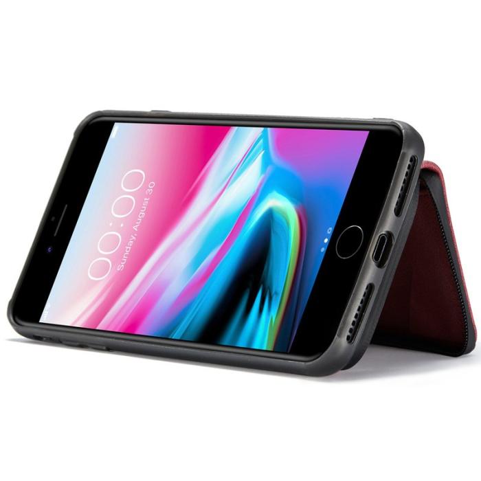 JEEHOOD - JEEHOOD iPhone 7 Plus/8 Plus Skal 2-i-1 Röd