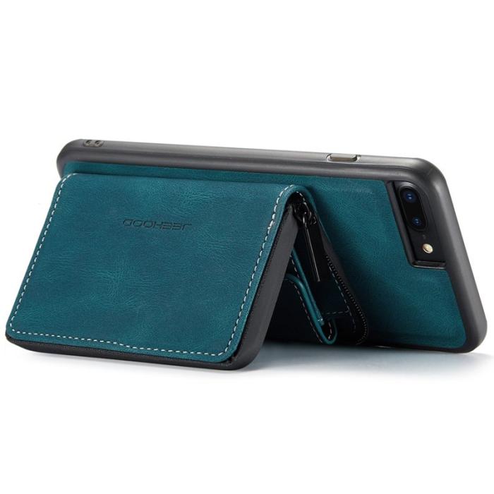 JEEHOOD - JEEHOOD iPhone 7 Plus/8 Plus Skal 2-i-1 Stöttålig Blå