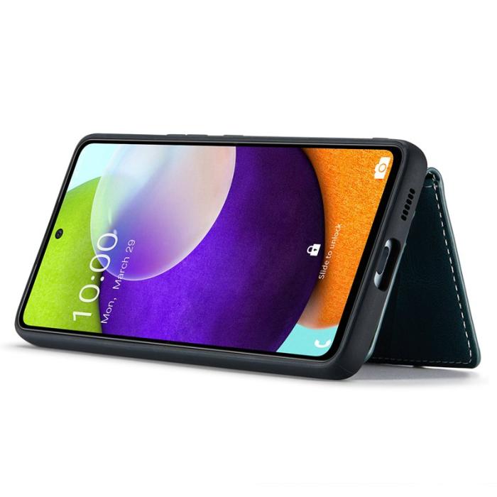 JEEHOOD - JEEHOOD J01 Fodral för Samsung Galaxy A53 5G Läder Blå