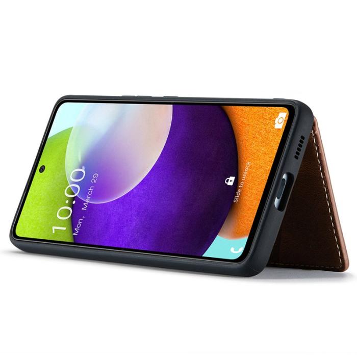 JEEHOOD - JEEHOOD J01 Fodral för Samsung Galaxy A53 5G Läder Brun