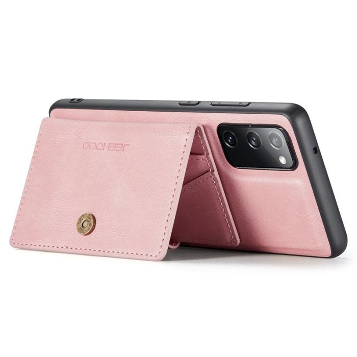 JEEHOOD - JEEHOOD J01 Fodral för Samsung Galaxy S20 FE 2022 - Rosa