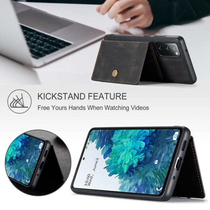 JEEHOOD - JEEHOOD J01 Fodral för Samsung Galaxy S20 FE 2022 - Svart