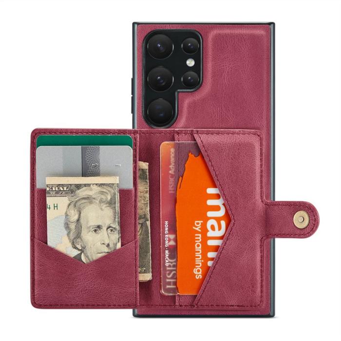 JEEHOOD - JEEHOOD J01 Fodral för Samsung Galaxy S23 Ultra - Röd