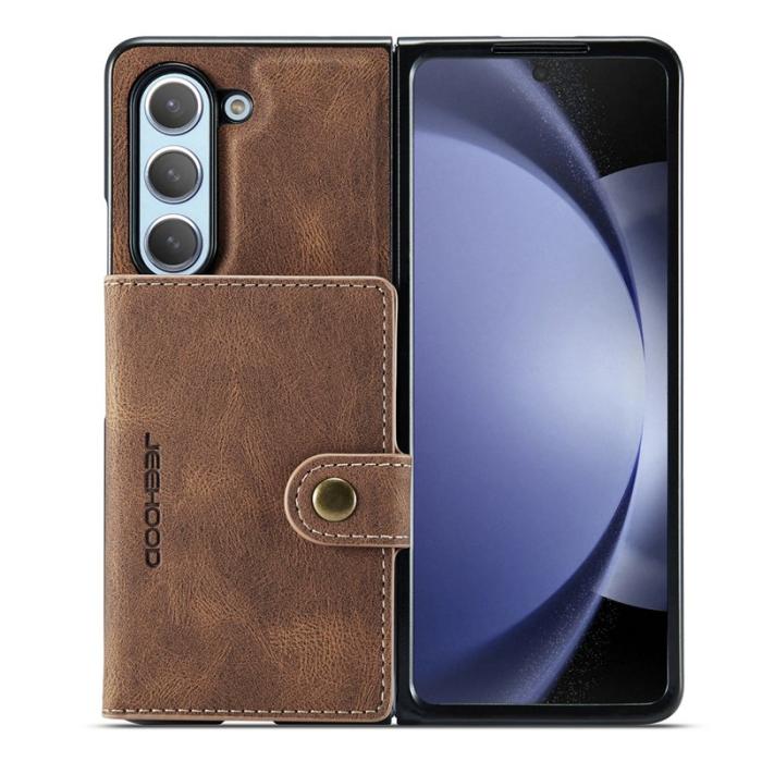 JEEHOOD - JEEHOOD J01 Fodral för Samsung Galaxy Z Fold5 5G - Brun