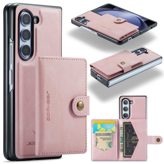 JEEHOOD - JEEHOOD J01 Fodral för Samsung Galaxy Z Fold5 5G - Rosa