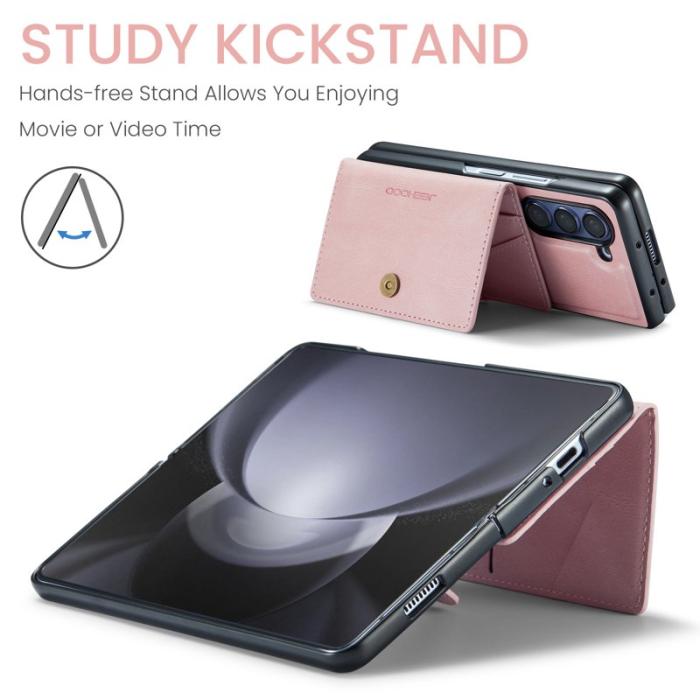 JEEHOOD - JEEHOOD J01 Fodral för Samsung Galaxy Z Fold5 5G - Rosa