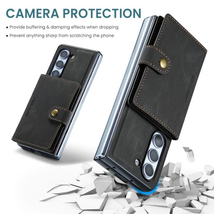 JEEHOOD - JEEHOOD J01 Fodral för Samsung Galaxy Z Fold5 5G - Svart