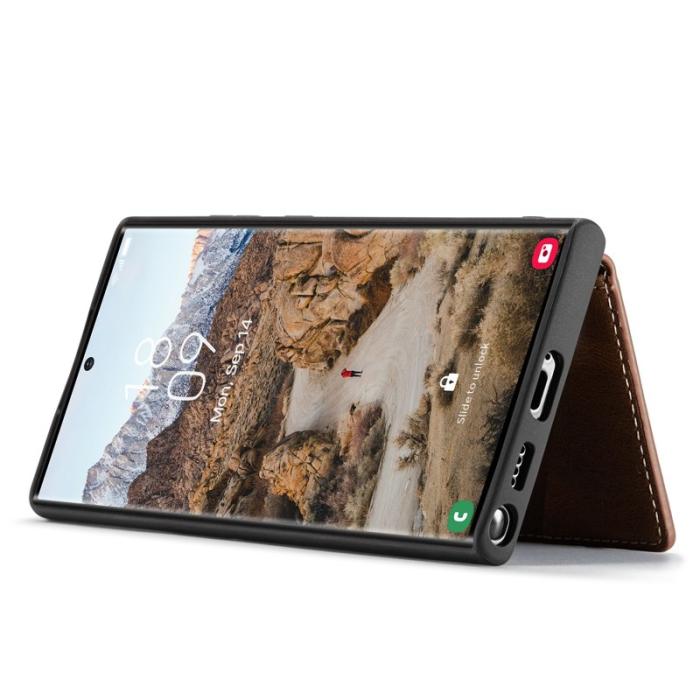 JEEHOOD - JEEHOOD J01 Fodral till Samsung Galaxy S24 Ultra - Brun