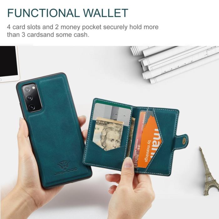 JEEHOOD - JEEHOOD J01 Skal för Samsung Galaxy S20 FE 2022 - Blå