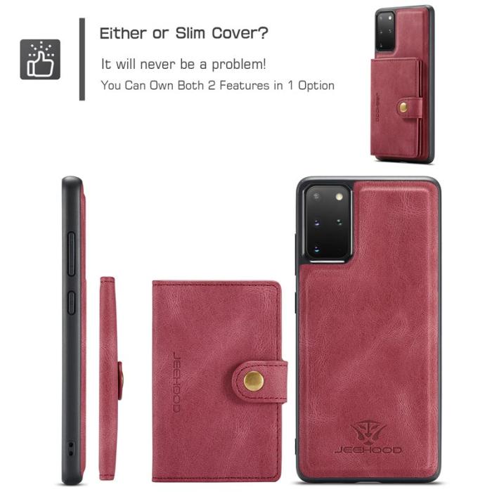 JEEHOOD - JEEHOOD J01 Skal för Samsung Galaxy S20 Plus 5G - Röd
