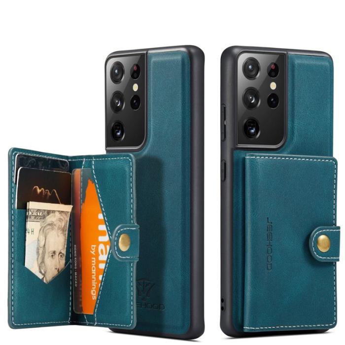 JEEHOOD - JEEHOOD J01 Skal för Samsung Galaxy S21 Ultra 5G - Blå