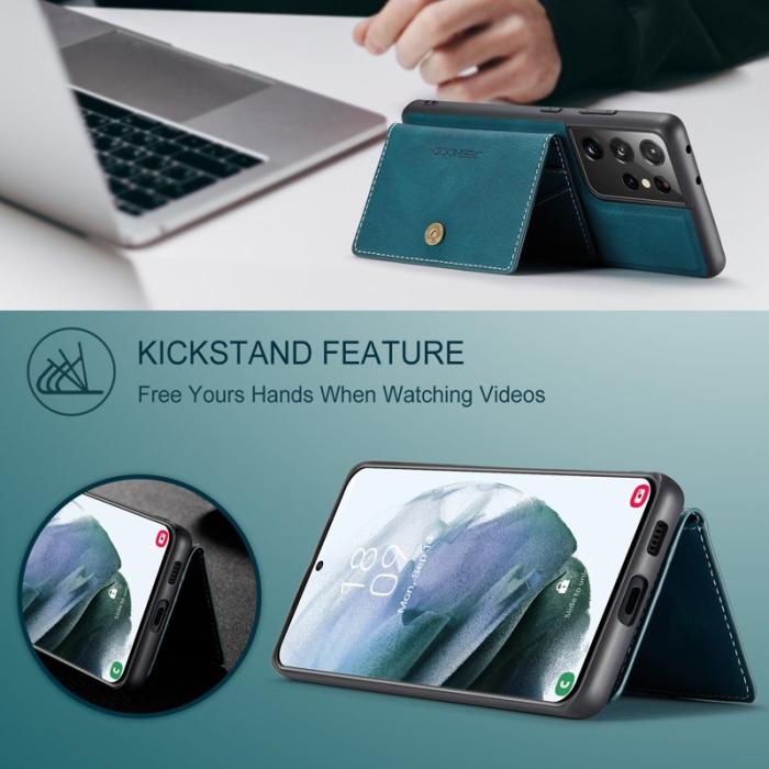 JEEHOOD - JEEHOOD J01 Skal för Samsung Galaxy S21 Ultra 5G - Blå