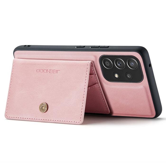 JEEHOOD - JEEHOOD J01 Skal till Samsung Galaxy A53 5G Läder Rosa