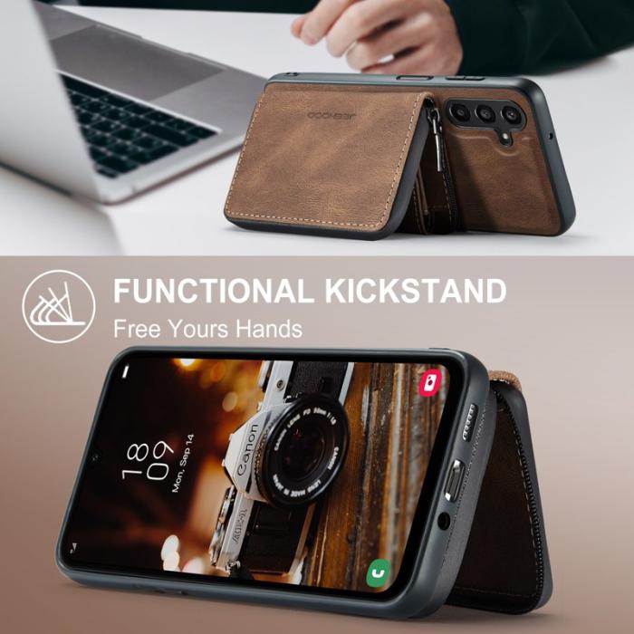 JEEHOOD - JEEHOOD J02 Fodral för Samsung Galaxy A16 5G - Brun