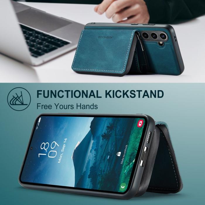 JEEHOOD - JEEHOOD J02 Fodral för Samsung Galaxy S24 FE - Blå