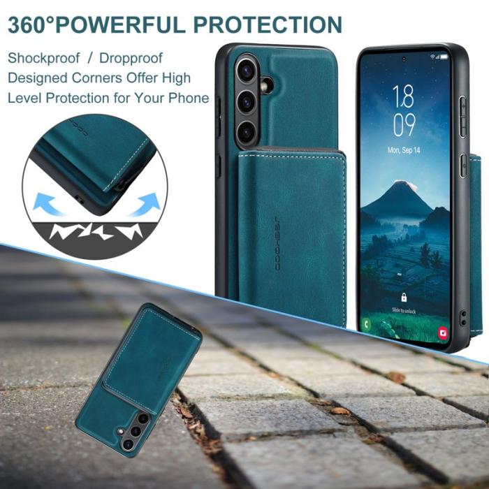 JEEHOOD - JEEHOOD J02 Fodral för Samsung Galaxy S24 FE - Blå