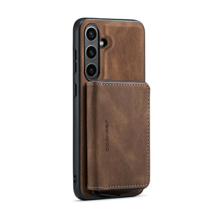 JEEHOOD - JEEHOOD J02 Fodral för Samsung Galaxy S24 FE - Brun